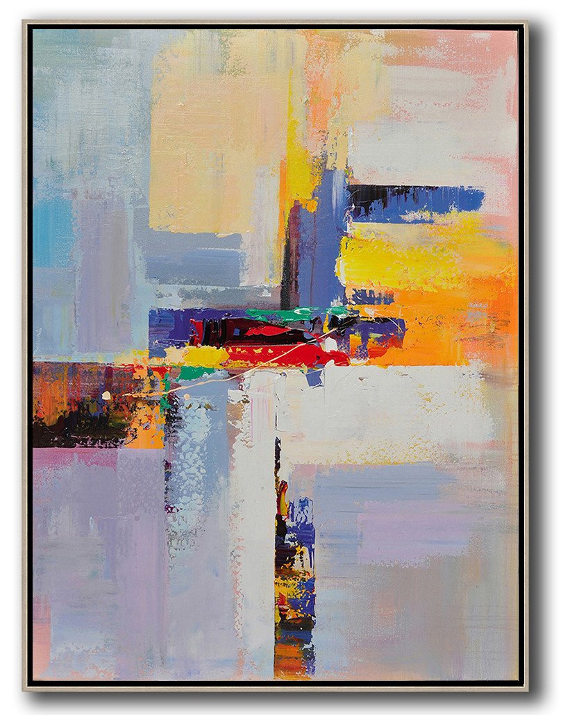 Palette Knife Contemporary Art #L30B - Click Image to Close